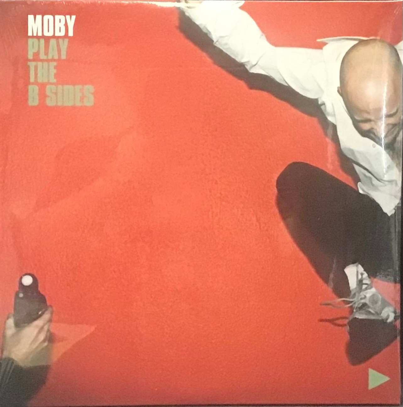 MOBY PLAY THE B SIDES LIMITED EDITION RED DOUBLE VINYL RECORDS