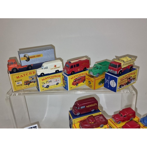 316 - Group of mainly boxed vintage Dinky and Matchbox die cast vehicles. Some have been overpainted (15).