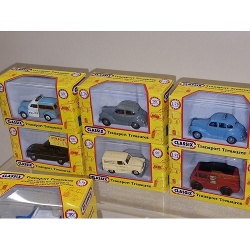 318 - Classix by Pocketbond Transport Treasures boxed group of 1:76 scale die cast cars (20).