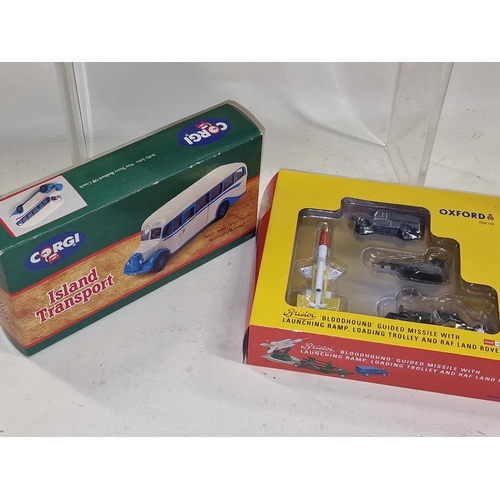 321 - Collection of boxed die cast sets to include Corgi and Oxford (4).