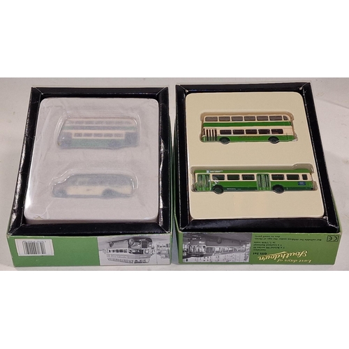 322 - Exclusive First Editions three boxed die cast 1:76 scale die cast coaches together with two gift set... 