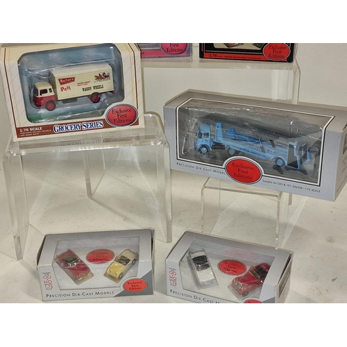 323 - Exclusive First Editions group of boxed die cast vehicles (9).