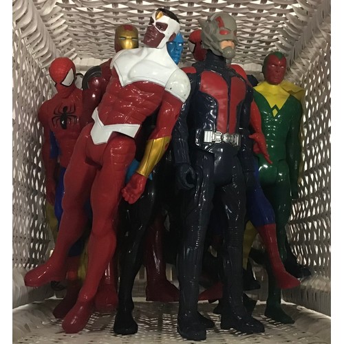 159 - Collection of Marvel and other figures