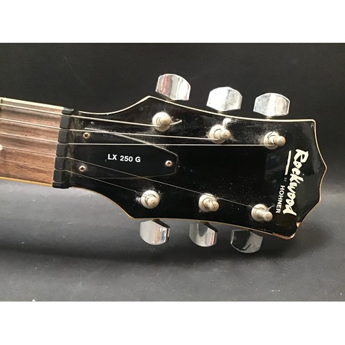 453 - HOHNER ROCKWOOD ELECTRIC GUITAR. Vintage Hohner Rockwood LX250G is a Les Paul style copy electric Gu... 