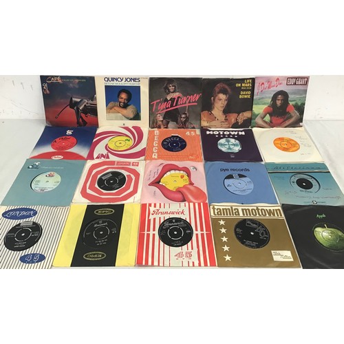 497 - VERY LARGE CRATE OF VARIOUS 7” VINYL SINGLES. A collection of very well looked After Singles to incl... 