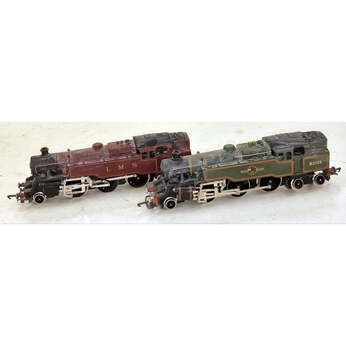 10 - Two OO Gauge locomotives to include British Railways 80135 and LMS 2679 - previously displayed so re... 