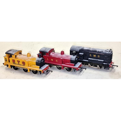 4 - Three OO Guage to include, North Thames Gas No 56, LMS 7420, LMS 7124 - previously displayed so requ... 