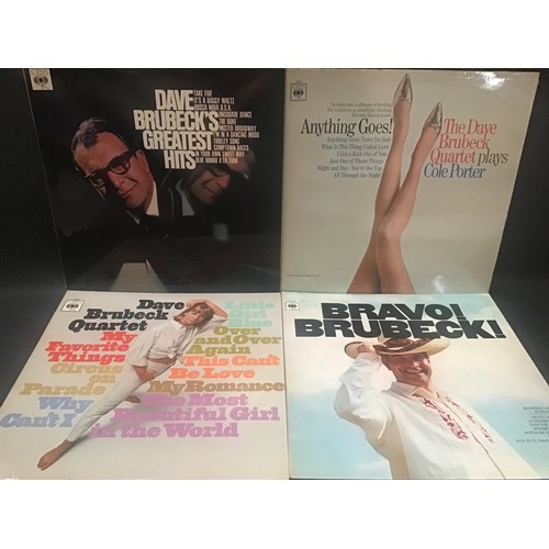 103 - DAVE BRUBECK VINYL LP RECORDS X 5. TItles here include - My Favorite Things - Greatest Hits - Dave B... 
