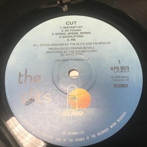 342 - THE SLITS LP ‘CUT’. Original 1st U.K. vinyl LP pressing on Island Records from 1979
Catalogue Number... 