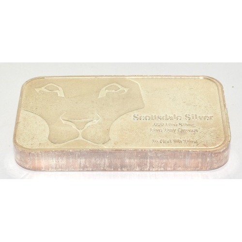 195 - Scottsdale 5oz .999 silver bar.