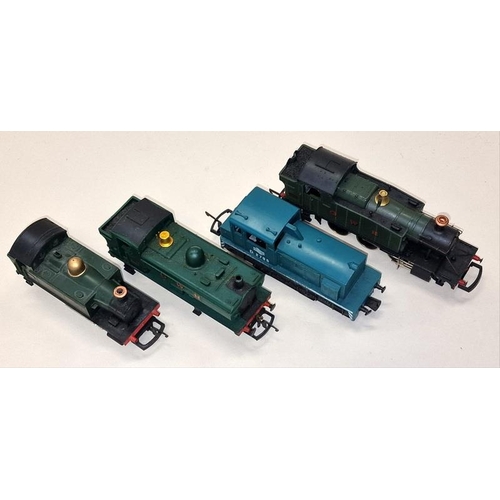 104 - Group of unboxed locomotives to include Hornby Great Western 101, Lima D.2785 and two others (4).