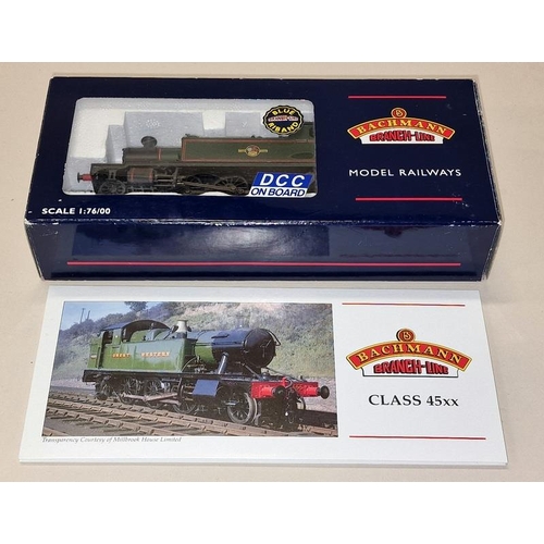 105 - Bachmann OO Gauge 32-125DC 45xx 4507 Locomotive in excellent condition.