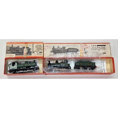 97 - K's Kits OO Gauge two boxed kit locomotives in original boxes.