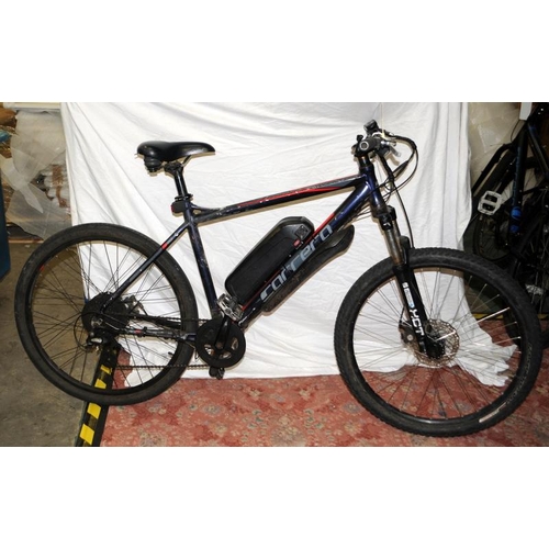 Carrera mountain bike hot sale red and black