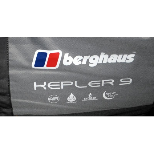 490 - A Berghaus Kepler 9 Nightfall Air Tent in bag, new. (888)