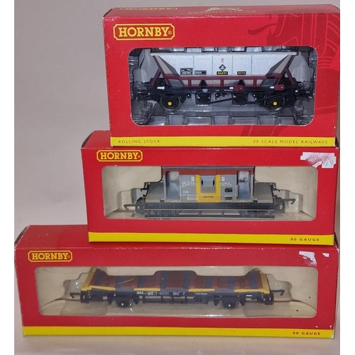 109 - Hornby OO Gauge group of boxed rolling stock/wagons.