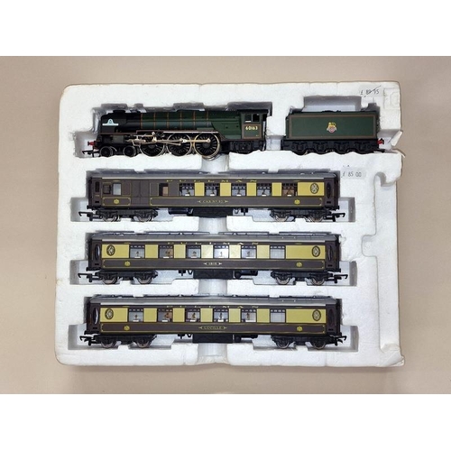 113 - Hornby OO Gauge British Railway 60163 train pack with inner packaging (no outer box).