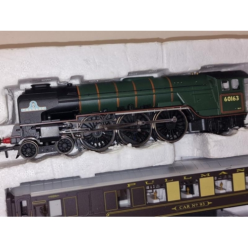 113 - Hornby OO Gauge British Railway 60163 train pack with inner packaging (no outer box).