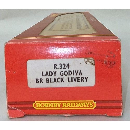 115 - Hornby R324 BR Lady Godiva locomotive boxed.