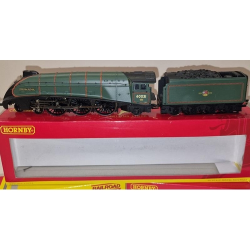 129 - Hornby OO Gauge boxed group to include 60031 