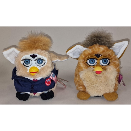 225 - Two boxed vintage Furby's both with boxes and instructions to include Limited Edition President Furb... 