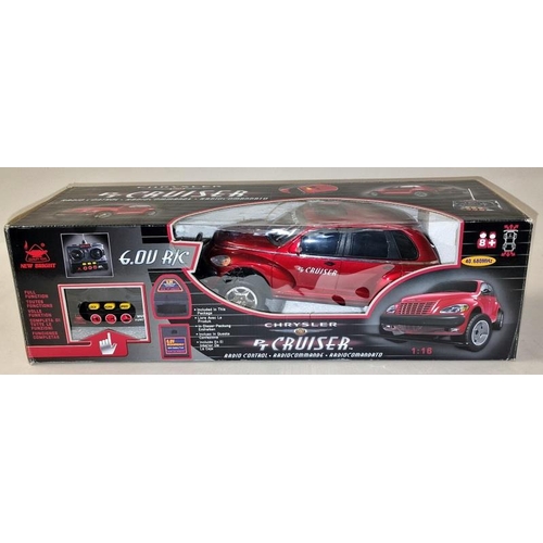 239 - New Bright Chrysler PT Cruiser boxed radio controlled vehicle.