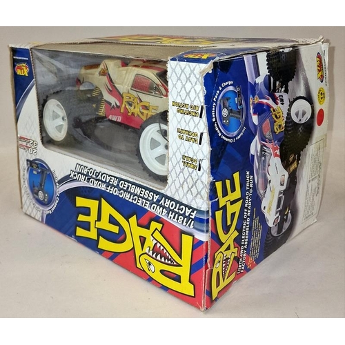 248 - XTM Racing Rage boxed radio controlled truck together with a boxed ITS radio controlled Race Truck (... 