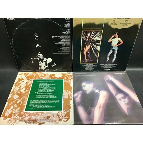 97 - LOU REED VINYL LP RECORDS X 4. Here we have titles - Berlin (with insert) - Rock ‘n’ Roll Animal - T... 