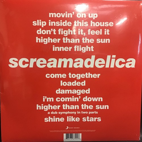 397 - LTD EDITION RSD NUMBERED 2 X RED VINYL PRIMAL SCREAM LP ‘SCREAMADELICA’. This is numbered 143 / 1000... 