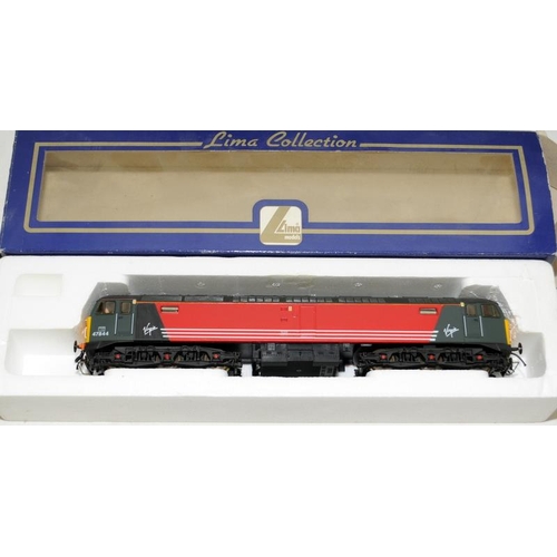 154 - Lima 00 gauge L204786 locomotive class 37032 Mirage, L204621 locomotive  deisel class Virgin and 204... 