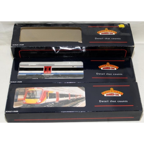 157 - 00 gauge Bachmann Branch Line 32-452 170/4 Turbostar 2 car DMU Southwest Trains. Box has storage wea... 