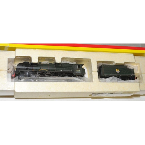 161 - Hornby 00 gauge BR 4-6-0 Patriot class 7p locomotive Sir Frederick Harrison ref:R2632. Box and model... 