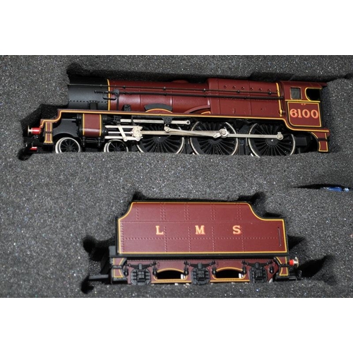 169 - 00 gauge Bachmann Main Line limited edition LMS Royal Scot 6100 in wooden presentation box with cert... 