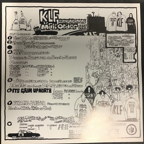 372 - THE KLF ‘THE WHITE ROOM’ VINYL LP. From 1991 here on KLF Communications JAMS LP006 complete with ins... 