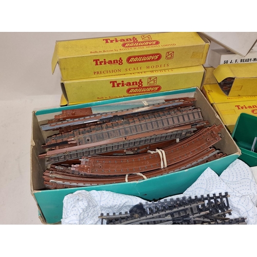 171 - Tri-ang Railways collection of of track and scenery. Some is in original boxes.