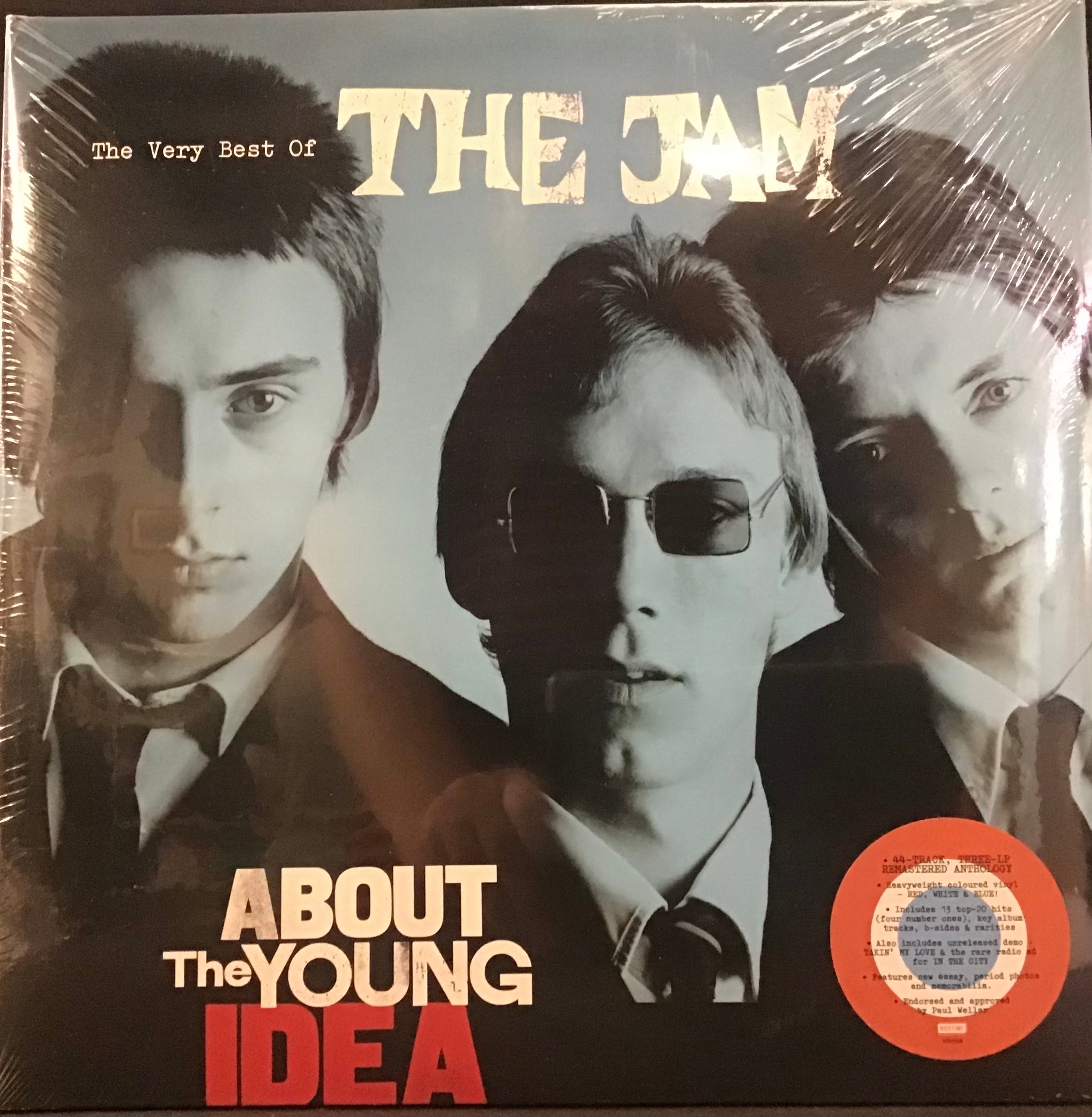 THE JAM ABOUT THE YOUNG IDEA THE VERY BEST OF RED WHITE BLUE