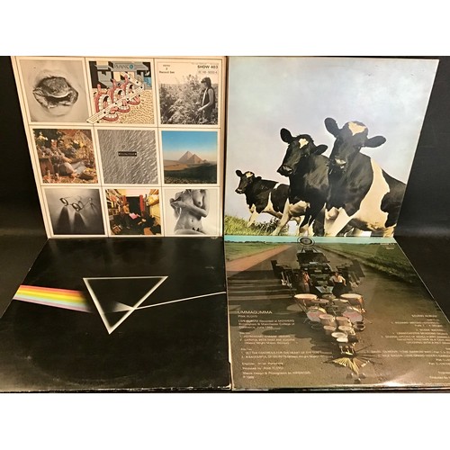 288 - PINK FLOYD VINYL LP RECORDS X 4. Titles here are as follows - ‘Dark Side Of The Moon’ on Harvest SHV... 