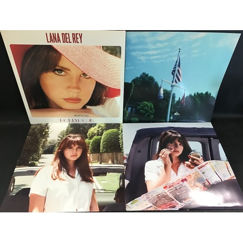 309 - LANA DEL REY ‘HONEYMOON’ RED DOUBLE VINYL LP. This is an Urban Outfitters 2015 double vinyl LP Red t... 