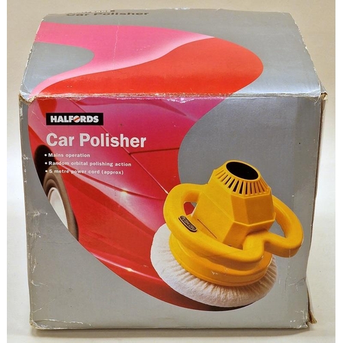 578 - Halfords car polisher in box