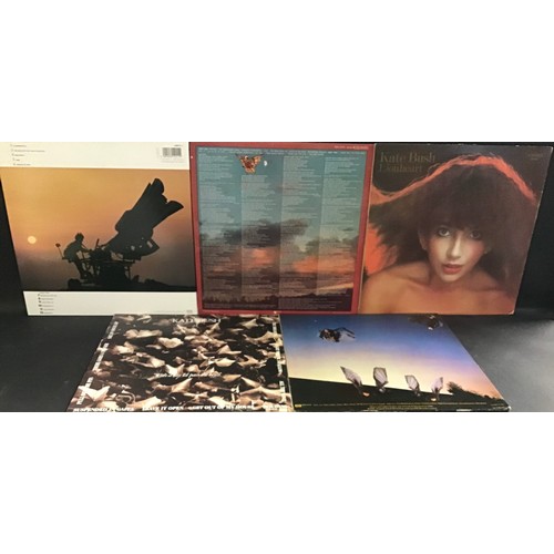 304 - KATE BUSH VINYL LP RECORDS X 5. TItles as follows - The Dreaming - Never For Ever - Lion Heart - The... 