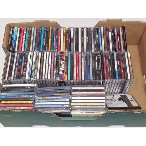 358 - Large box of compact discs to include a large quantity of R&B.