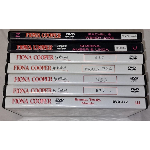 364 - Group of 7 Fiona Cooper adult DVD's.