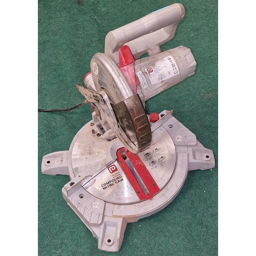 368 - An electric 1400W Compound Mitre Saw.