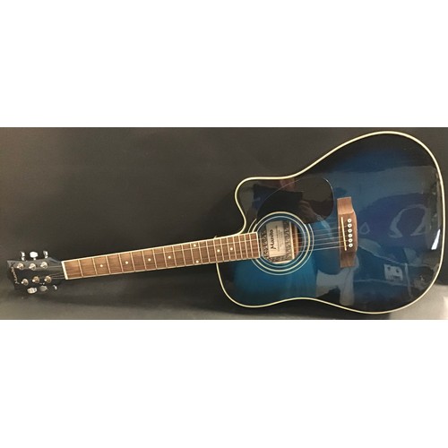 457 - MANITO ACOUSTIC ELECTRIC GUITAR. Found here we have this 6 string acoustic electric guitar by MANITO... 