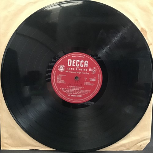 352 - ‘ROLLING STONES’ DEBUT LP ON DECCA.  Pressed here on Decca Records LK 4605 is the Stones first album... 