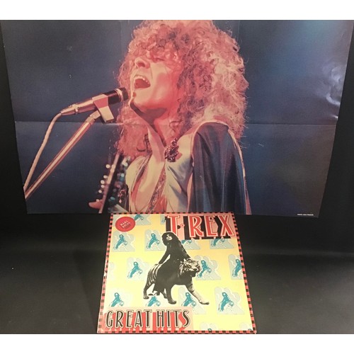 237 - T.REX / MARC BOLAN VINYL LP RECORDS X 2. Great copy of ‘Great Hits’ on EMI which comes with original... 