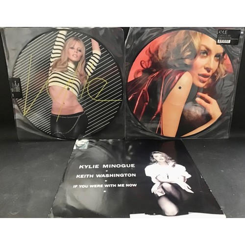 170 - KYLIE MINOGUE 12” AND PICTURE DISC’S. 2 picture disc’s found here to include ‘Chocolate’ and ‘Slow’ ... 