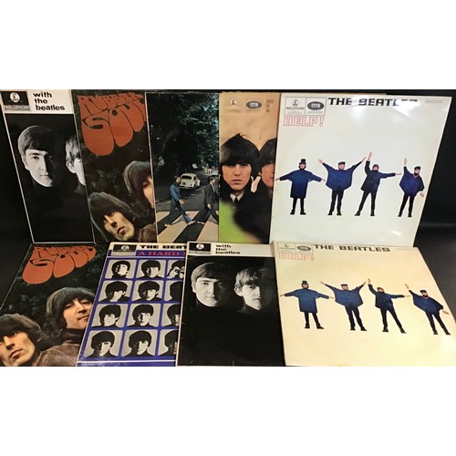 362 - COLLECTION OF VARIOUS BEATLE RELATED VINYL LP RECORDS. The early Beatles pressings are all on the Bl... 