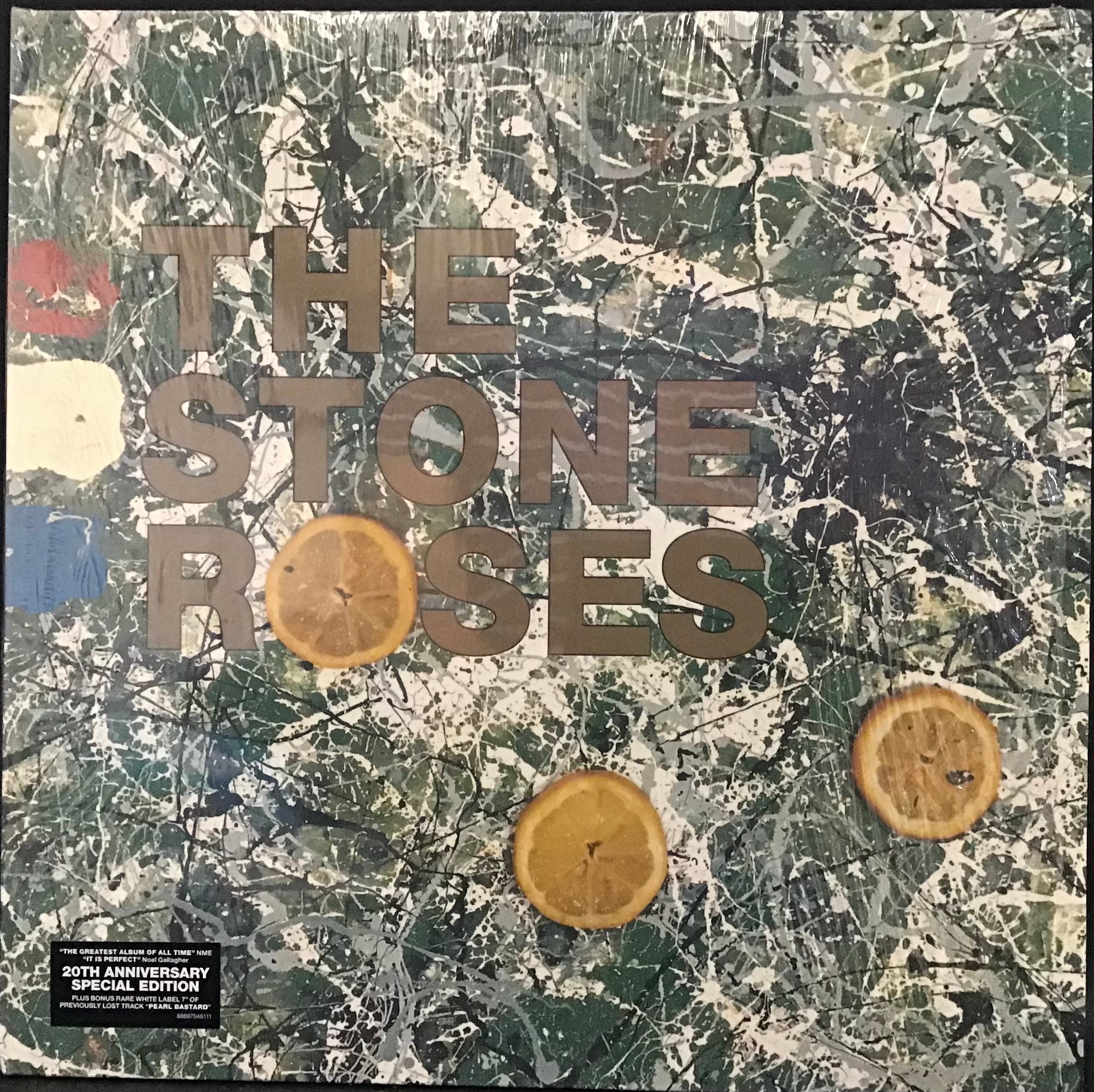 STONE ROSES SELF TITLED 20TH ANNIVERSARY SPECIAL EDITION VINYL