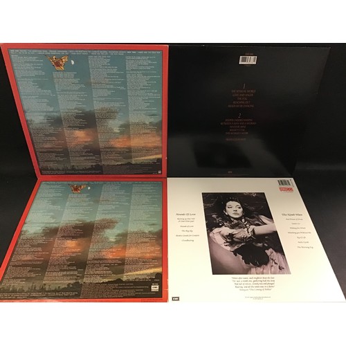 222 - KATE BUSH VINYL LP RECORDS X 4. Titles On offer here are as follows - Hounds Of Love (printed inner ... 